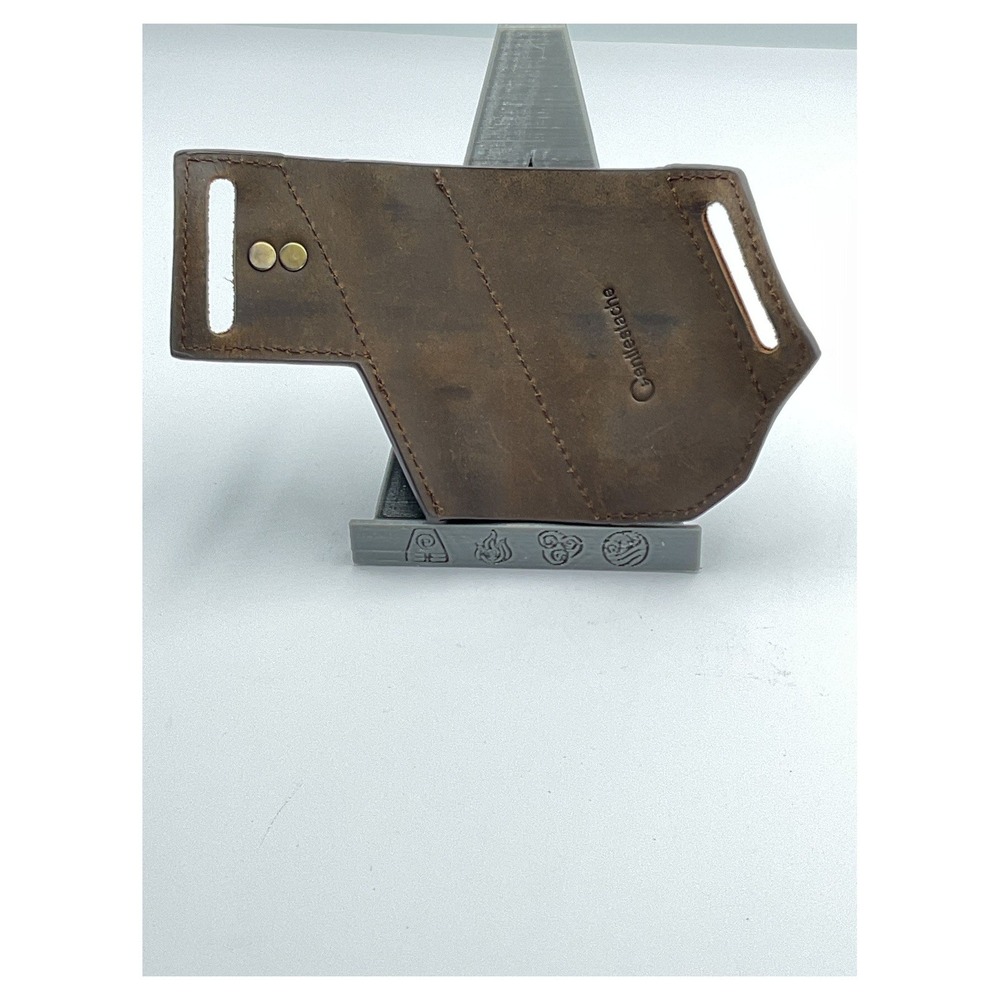 Gentlestache Leather Multitool Flashlight Belt Ho… - image 2